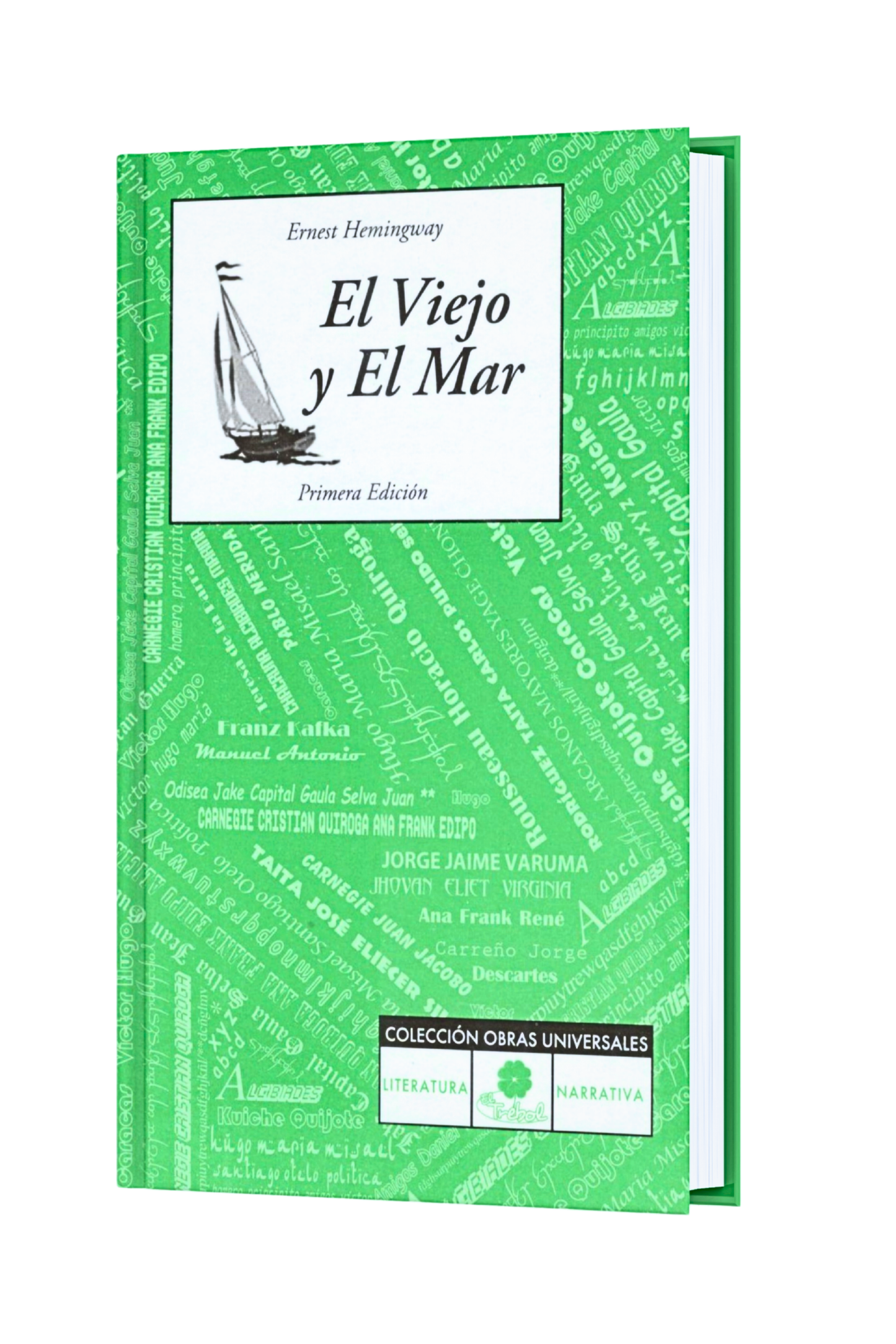 El viejo y el mar, Ernest Hemingway. Edición de bolsillo