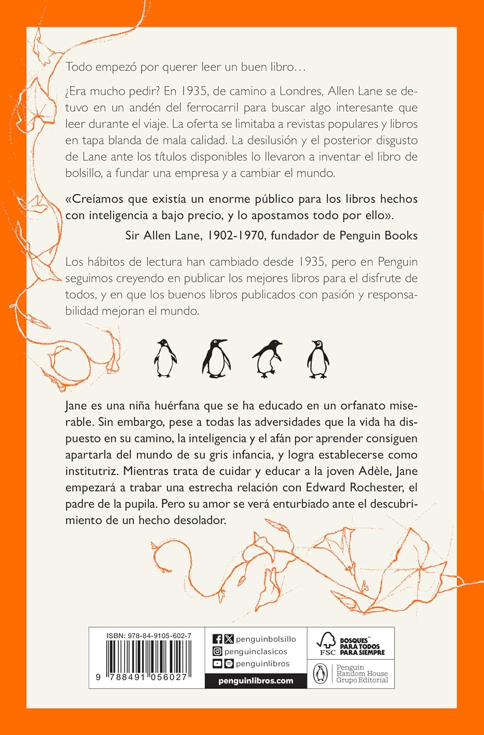 Jane Eyre, Charlotte Brontë. Edición bolsillo