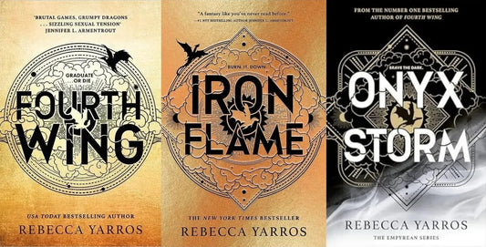 Iron Flame, Rebecca Yarros (Inglés) Cantos negros