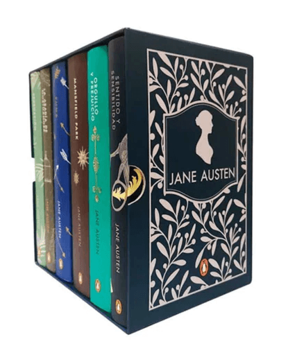 Estuche Jane Austen, edición tapara dura coleccionable