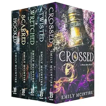 Foblit ltd Never After Series Books 1-5 Collection Set by Emily McIntire