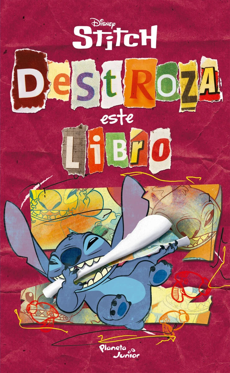 Stitch. Destroza este libro, Disney