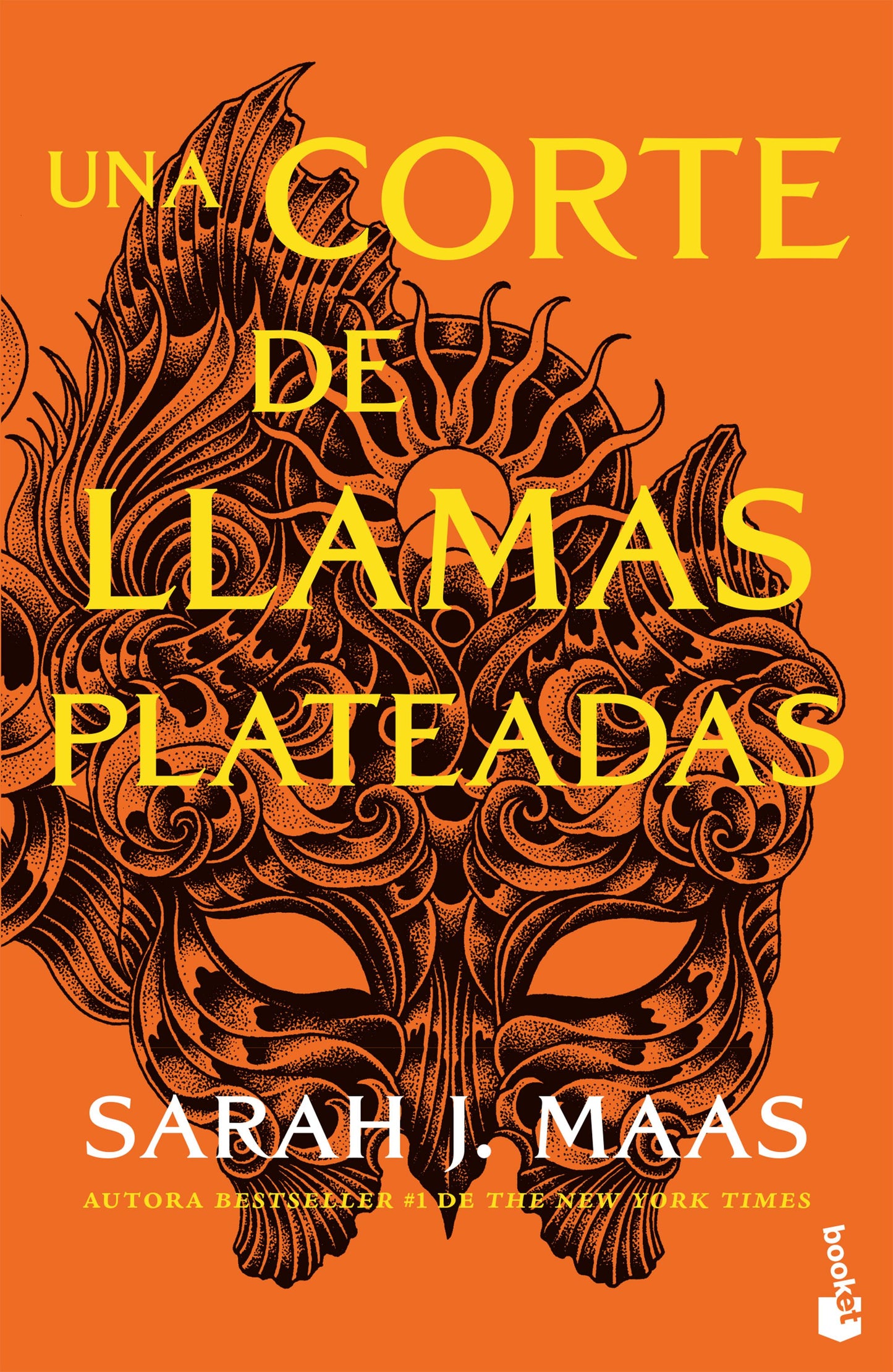 Una corte de llamas plateadas, Sarah J. Maas. Edición de bolsillo