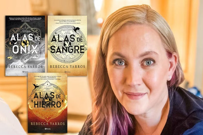 Alas de hierro, Rebecca Yarros. Cantos pintados