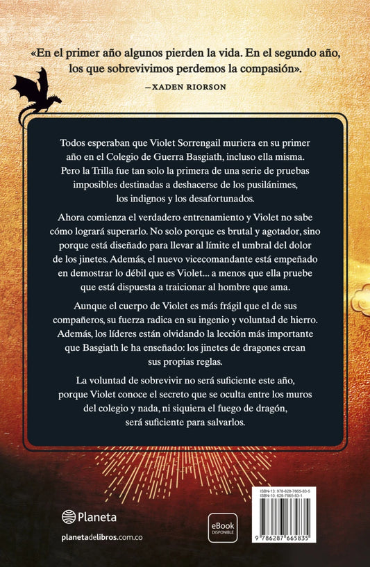 Alas de hierro, Rebecca Yarros