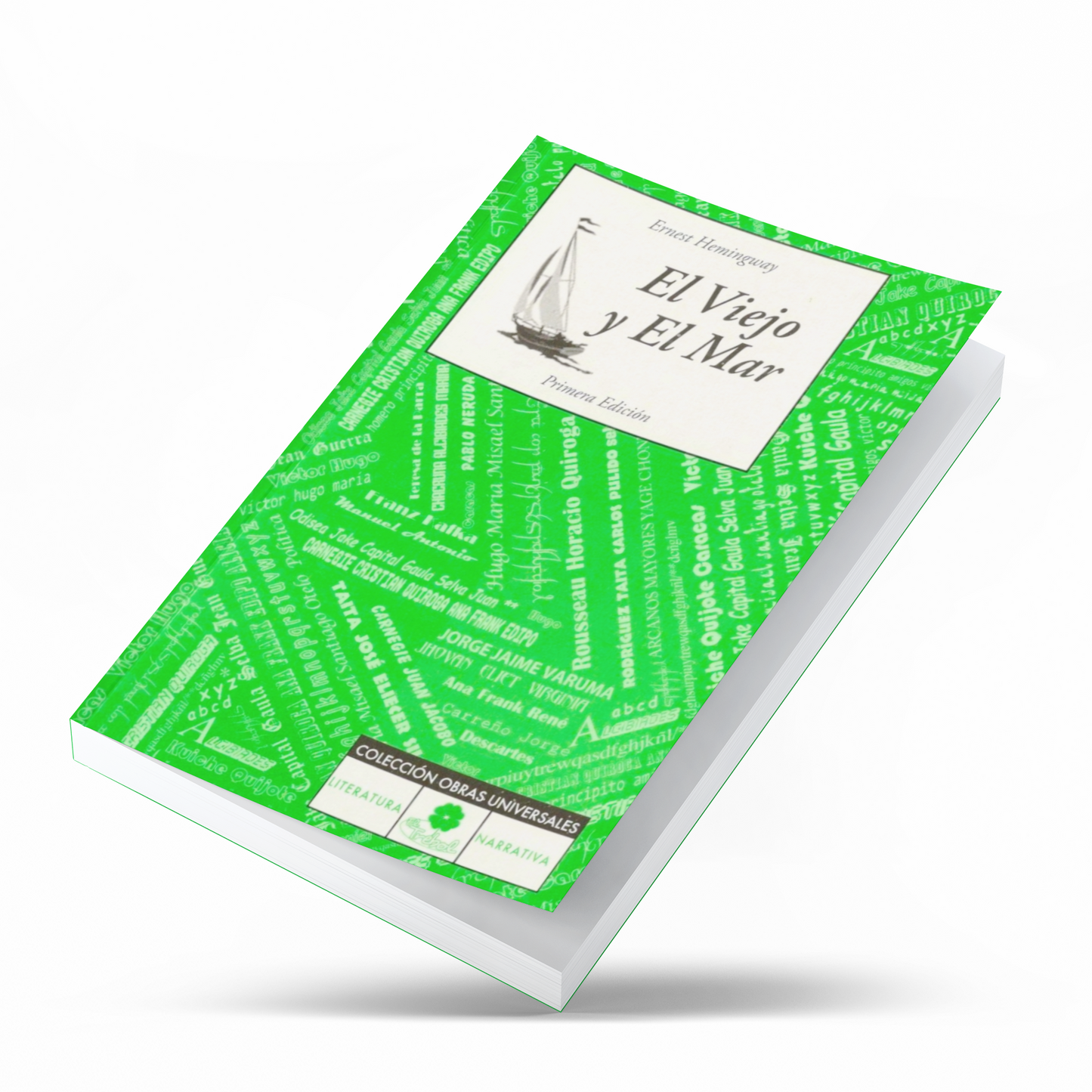 El viejo y el mar, Ernest Hemingway. Edición de bolsillo