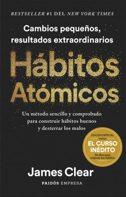Habitos atómicos, James Crear. Edición tapa dura