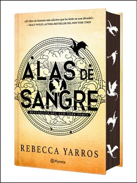 Alas de sangre, Rebecca Yarros. Edicion especial con cantos pintados