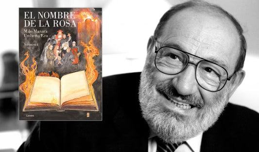 El nombre de la rosa, Umberto Eco. Edición tapa dura