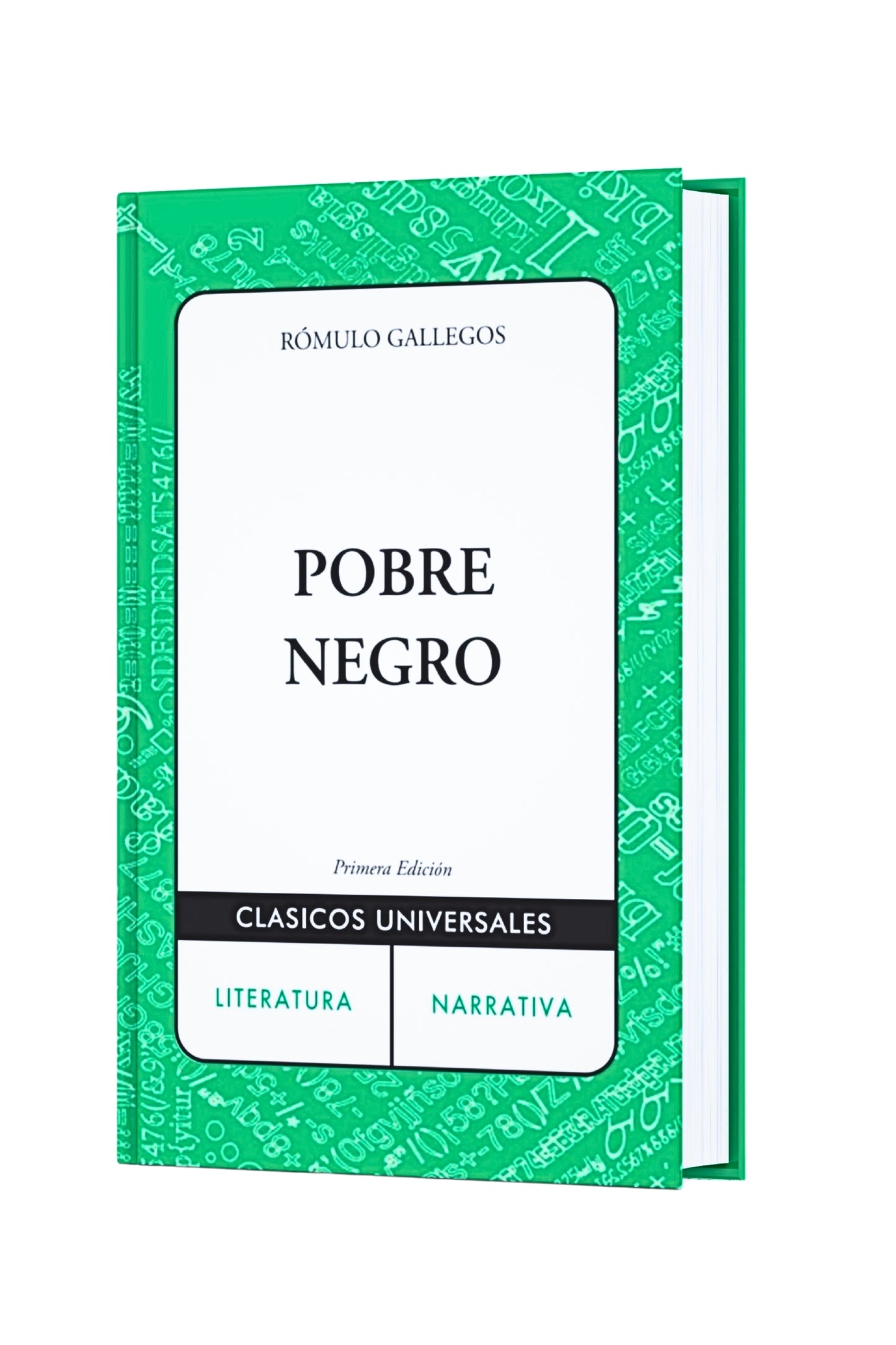 Pobre negro, Rómulo Gallegos. Edición de bolsillo