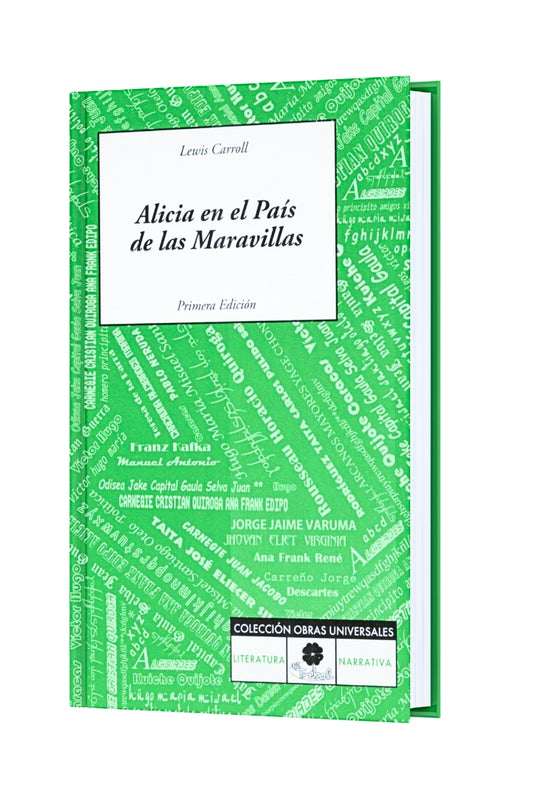 Alicia en el pais de las maravillas, Lewis Carrol. Edición de bolsillo