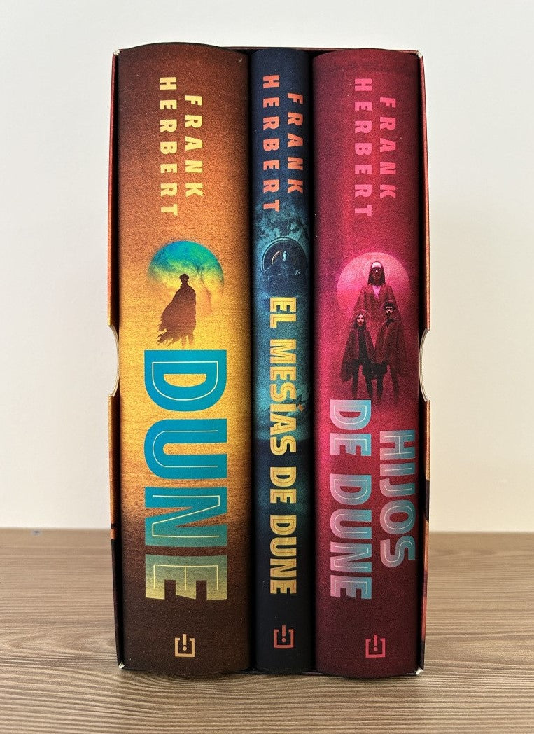 Estuche Trilogía, las crónicas de Dune. Frank Herbert
