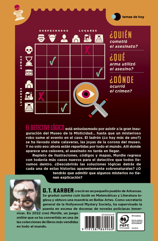 Murdle: El caso de las siete calaveras, G T Karber