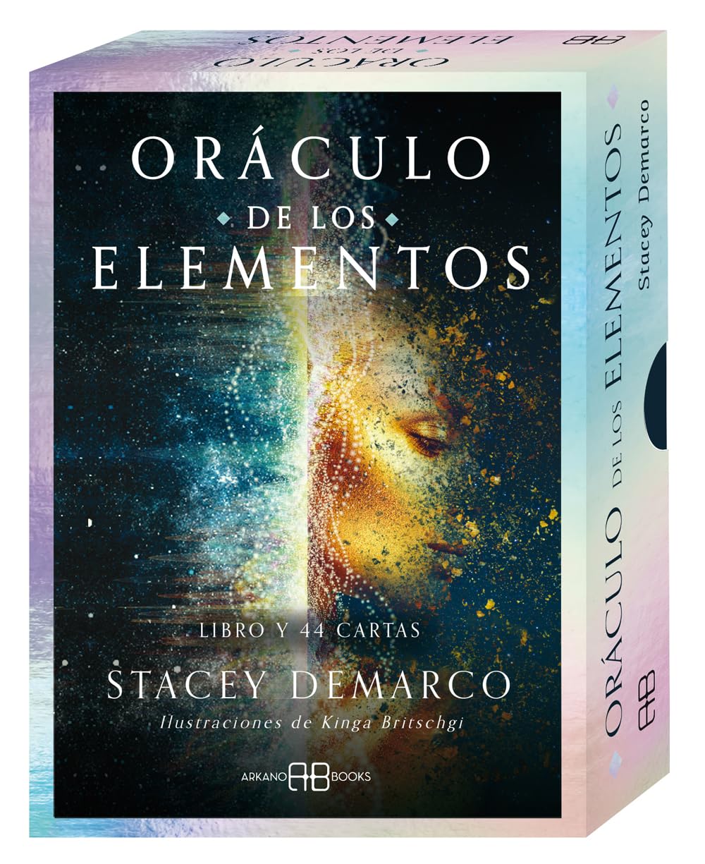 Oráculo De Los Elementos, Estuche con libros y cartas.