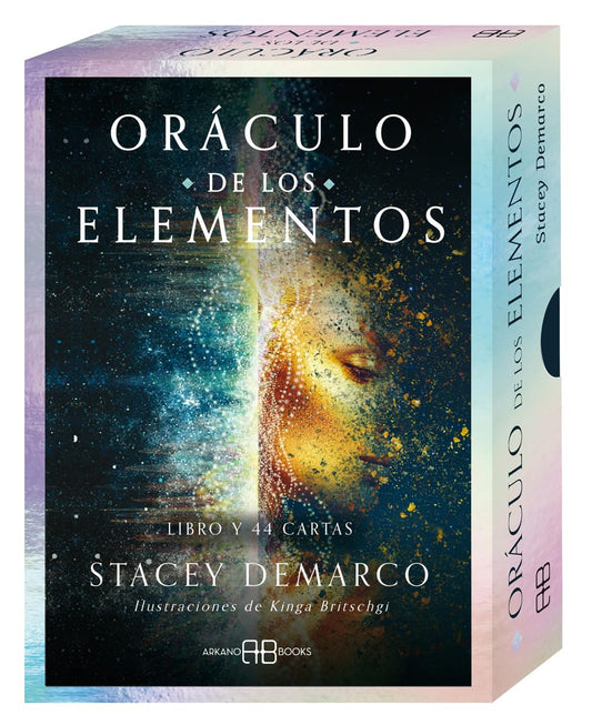 Oráculo De Los Elementos, Estuche con libros y cartas.