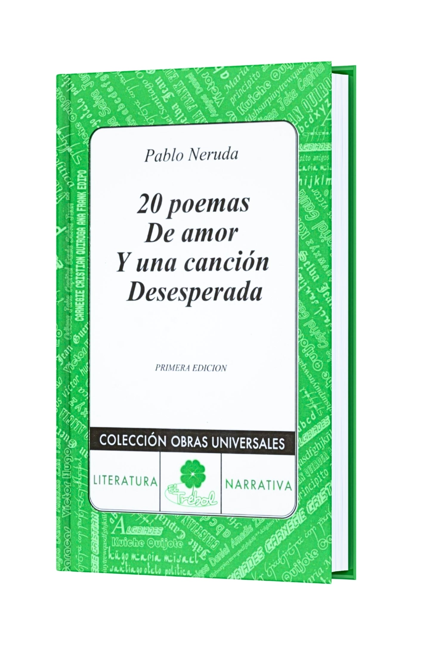 20 poemas de amor, Pablo Neruda. Edición de bolsillo