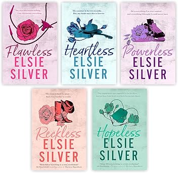 Heartless by Elsie Silver, 5 Books Collection Set: Flawless, Heartless, Powerless, Reckless, Hopeless