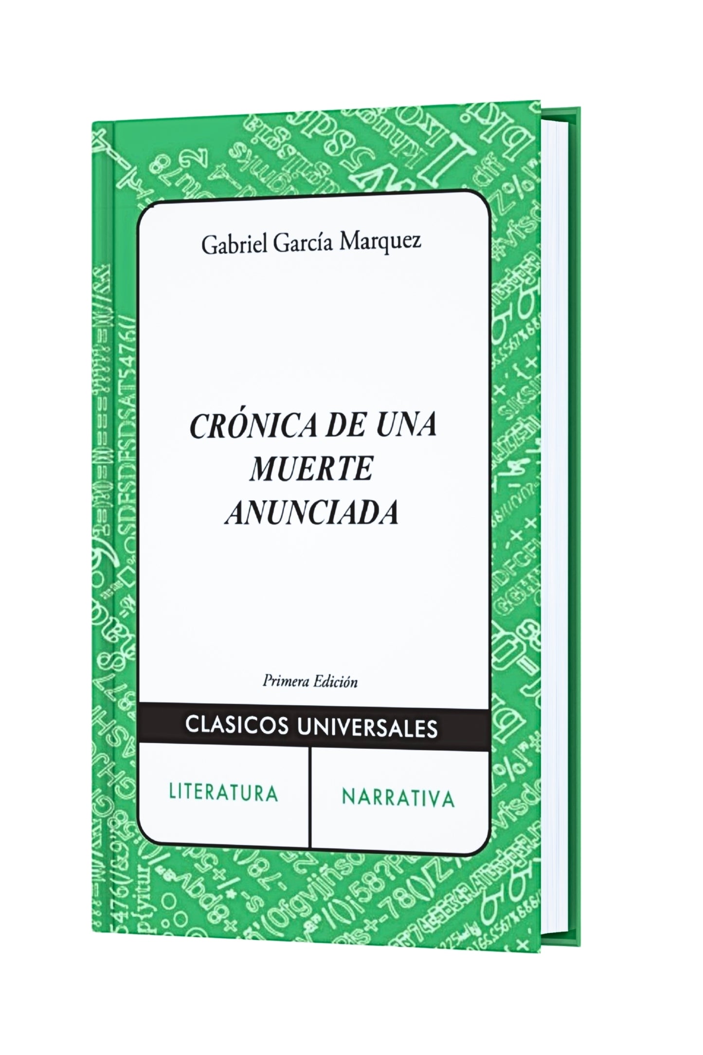 Crónica de una muerte anunciada, Gabriel García Márquez. Edición de bolsillo