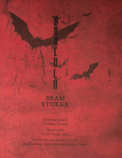 Dracula, Bram Stoker. Edición de lujo