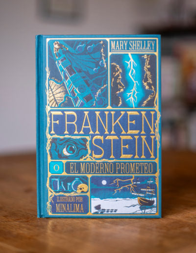 Frankenstein o el moderno Prometeo, Mary Shelley. Edición ilustrada interactiva