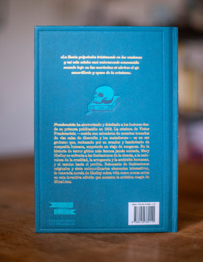 Frankenstein o el moderno Prometeo, Mary Shelley. Edición ilustrada interactiva