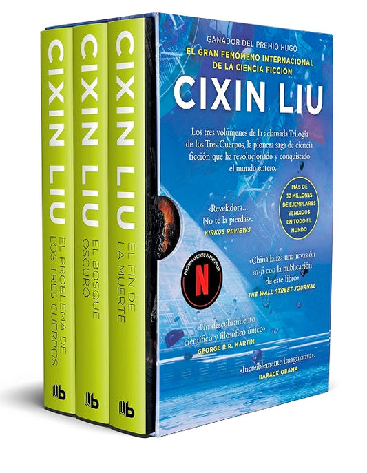 Trilogía los tres cuerpos, Cixin Liu. Edición bolsillo