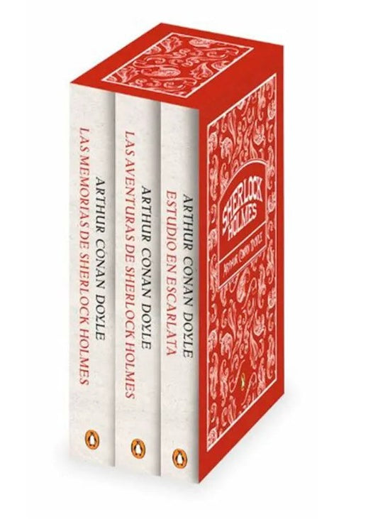 Estuche Sherlock Holmes, Arthur Conan Doyle. Edición tapa dura