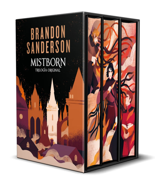 Estuche Trilogia original Mistborn, Brandon Sanderson. Cantos pintados