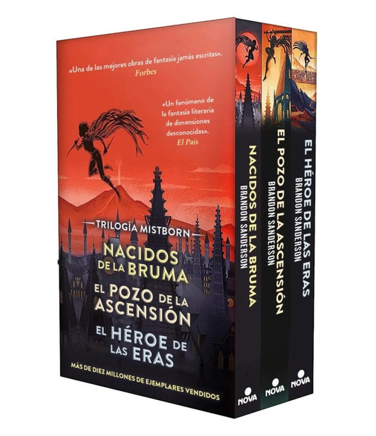 Estuche trilogia Mistborn, Brandon Sanderson