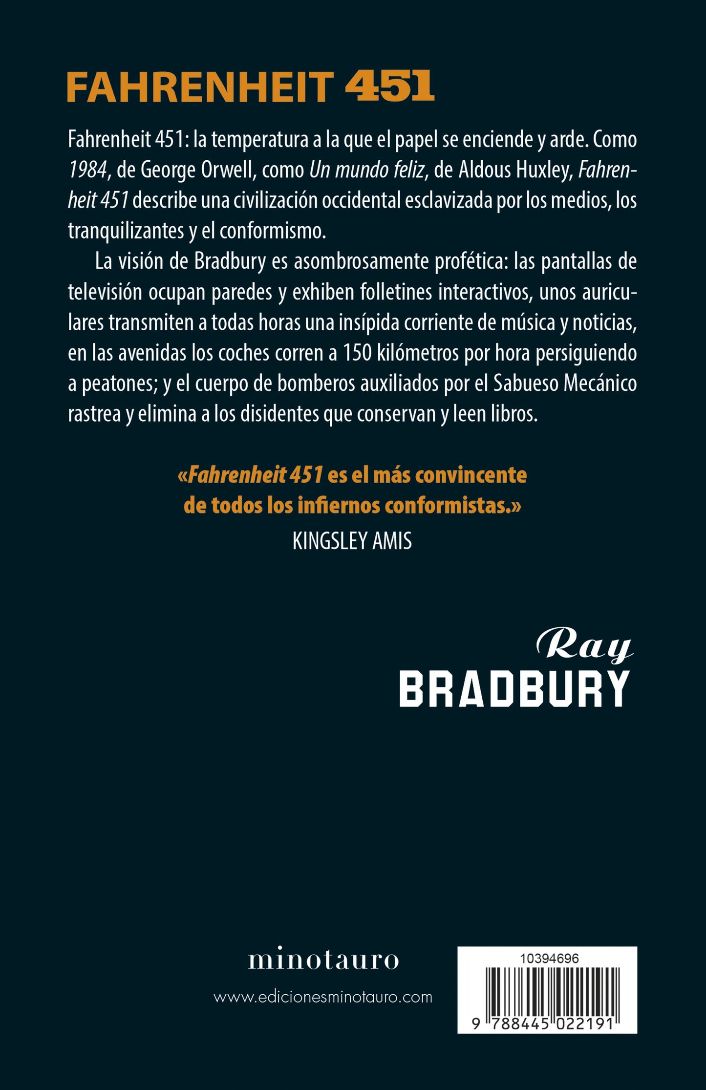 Fahrenheit 451, Ray Bradbury