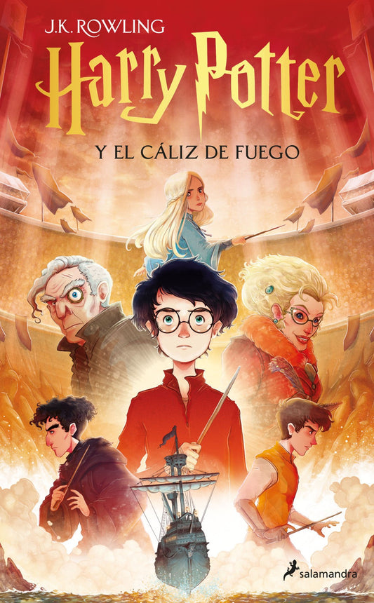 Harry Potter 4. y el cáliz de fuego, ilustrado