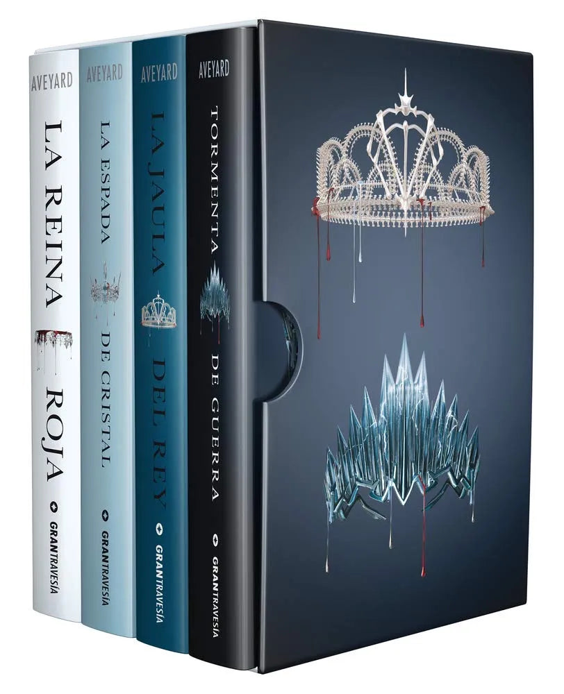 Estuche La reina roja, Victoria Aveyard.