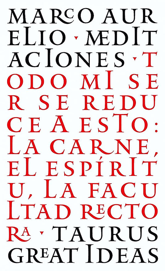 Meditaciones, Marco Aurelio (Great ideas)