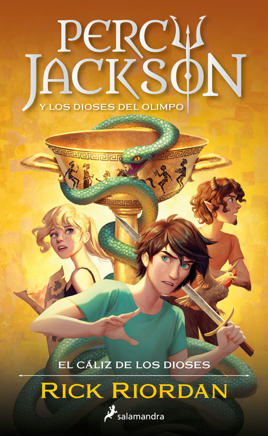 Percy Jackson 6. y el caliz de los dioses, Rick Riordan