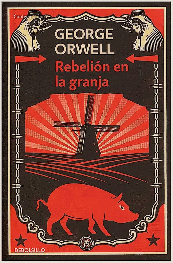 Rebelión en la granja, George Orwell. Edición de bolsillo
