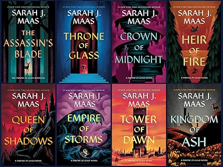 Throne of Glass Paperback Box Set 1-8