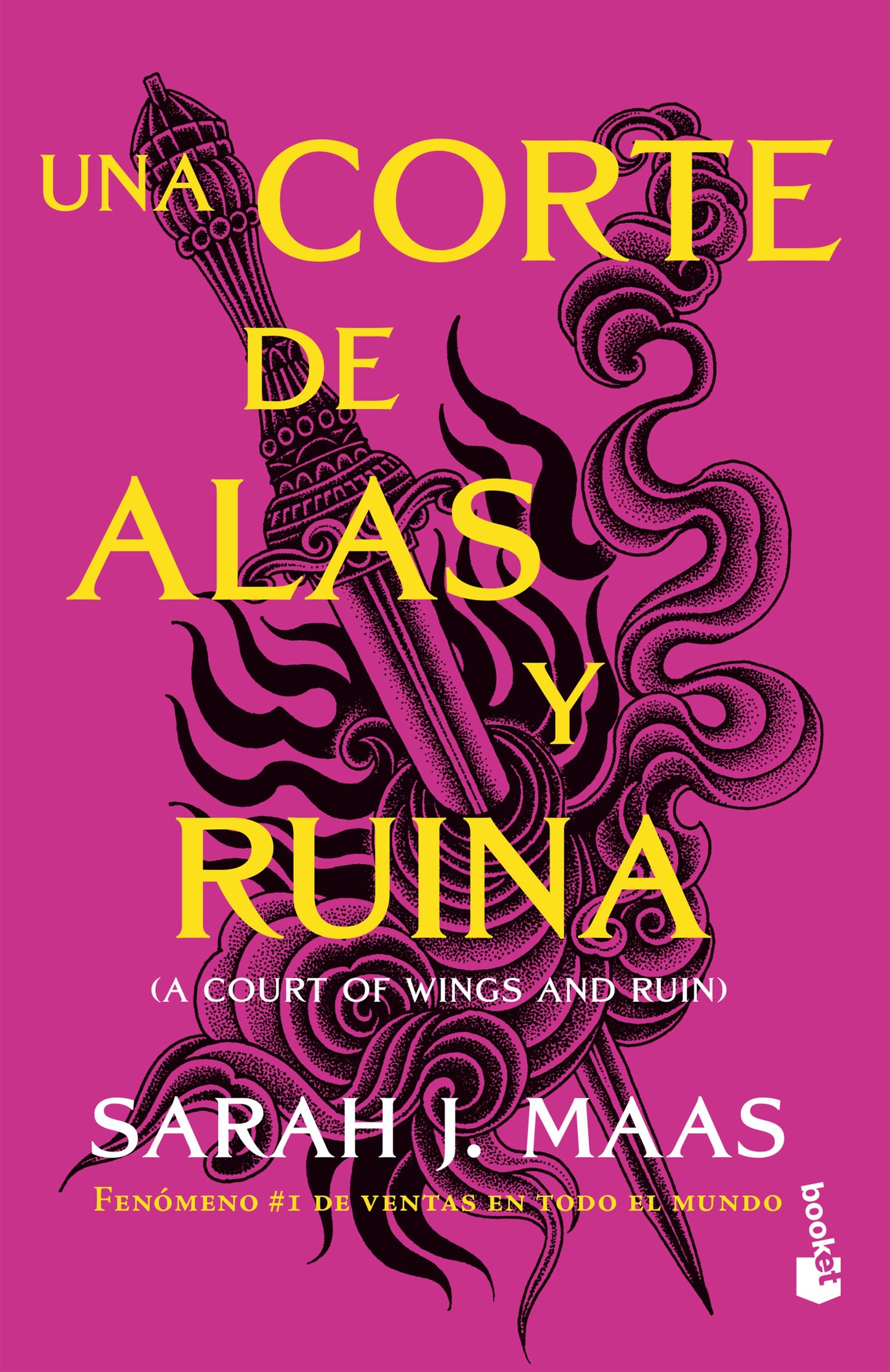 Una corte de alas y ruinas, Sarah J. Maas. Edición de bolsillo