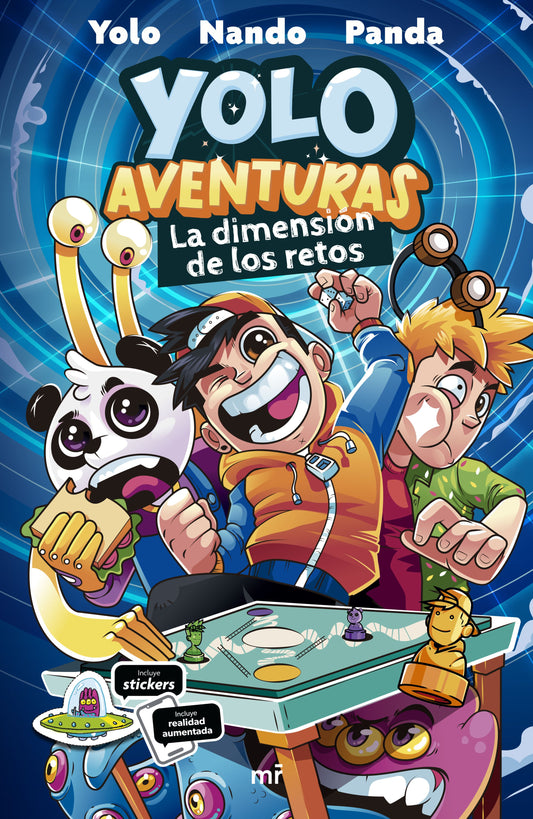 Yolo Aventuras. La dimensión de los retos, Yolo - Nando - Panda