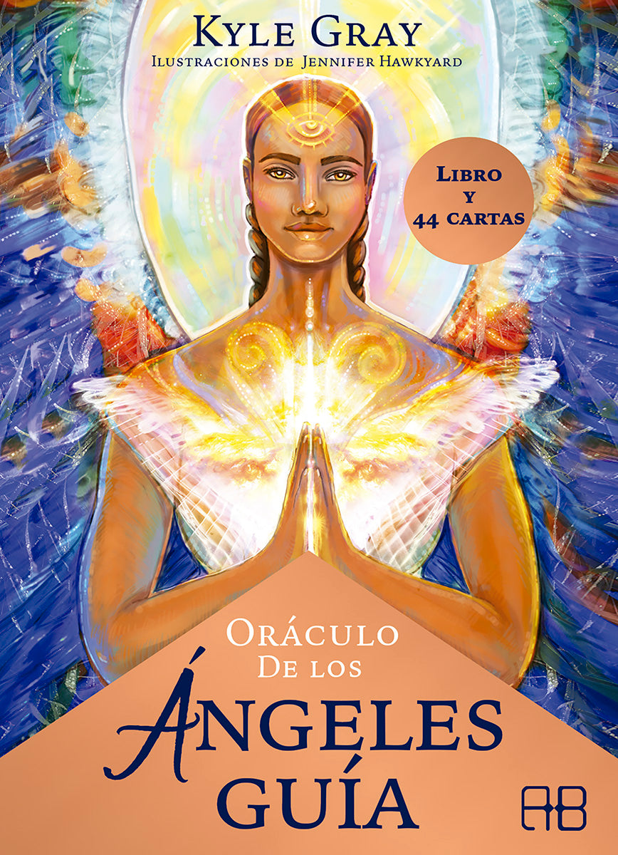 Oráculo de los ángeles, Kyle Gray. Guía, Libro y 44 cartas