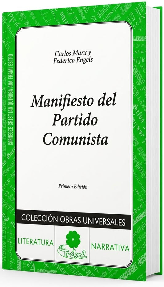 Manifiesto del partido comunista, Carlos Marx. Edición de bolsillo