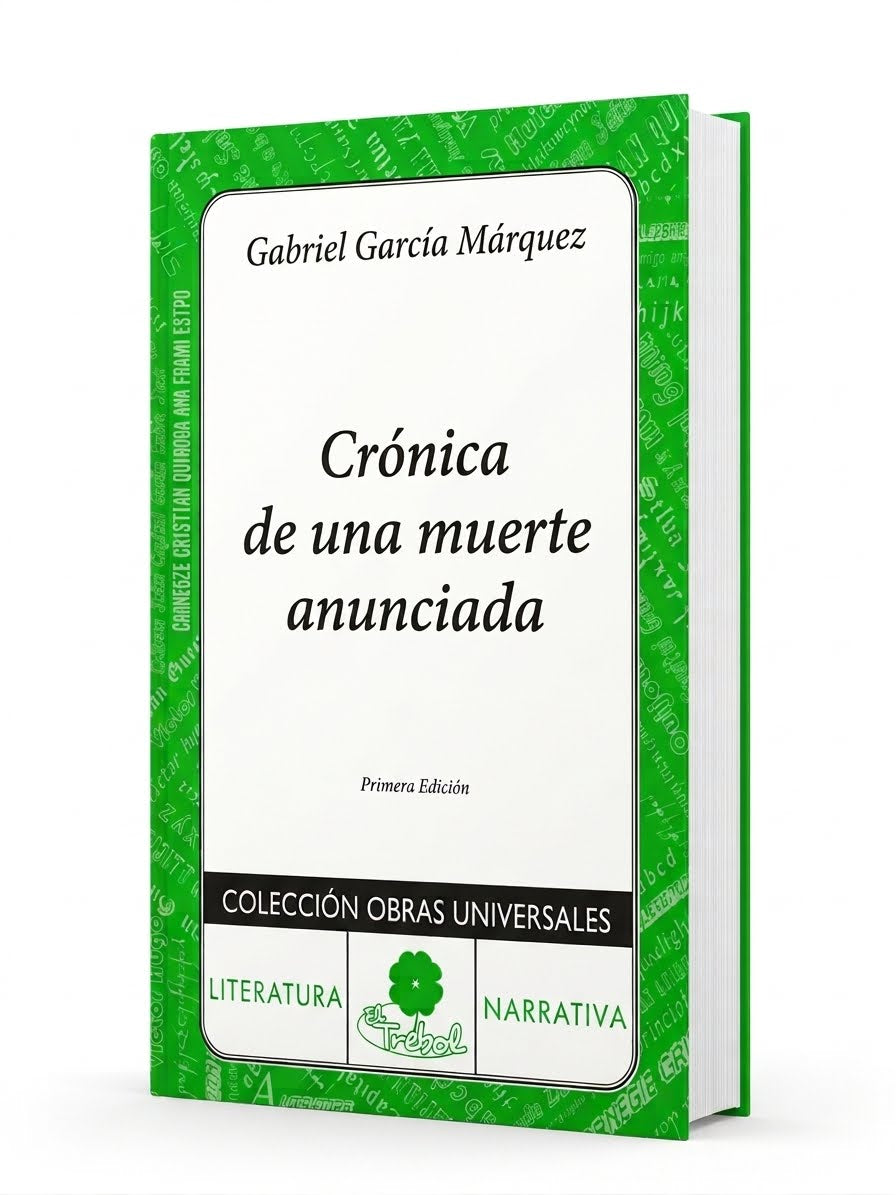 Cronica de una muerte anunciada, Gabriel García Márquez, Edición bolsillo