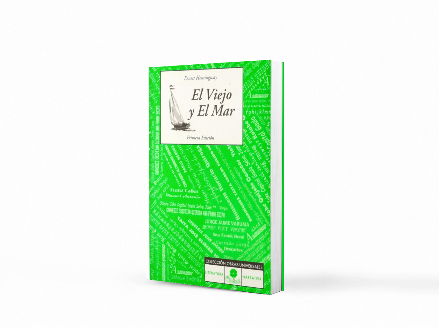 El viejo y el mar, Ernest Hemingway. Edición de bolsillo
