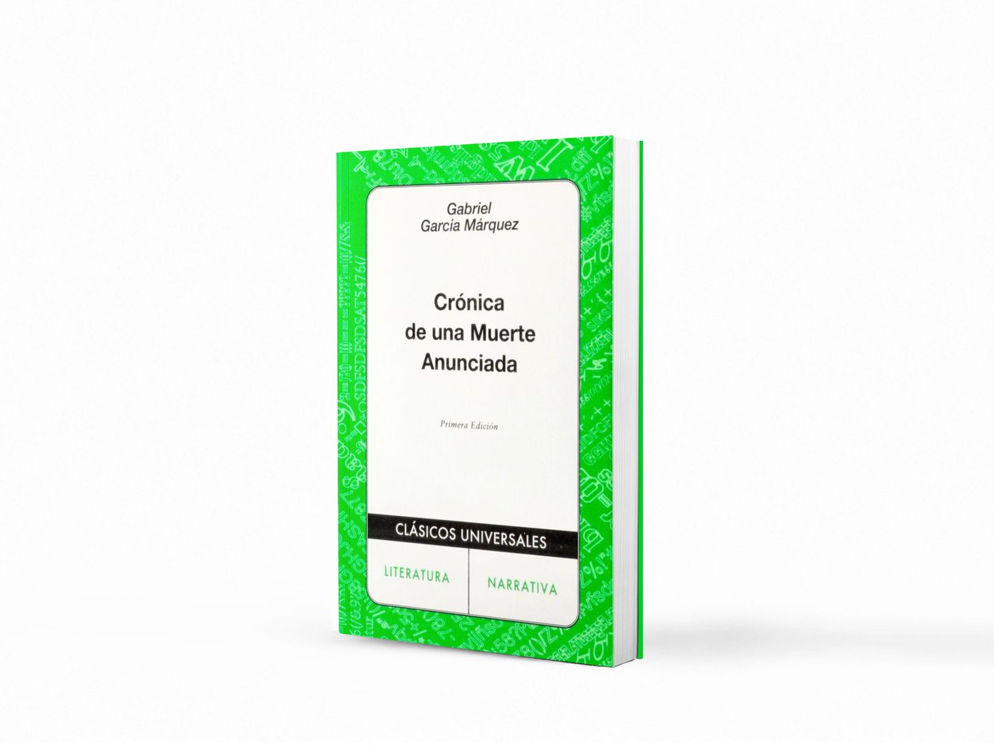 Crónica de una muerte anunciada, Gabriel García Márquez. Edición de bolsillo