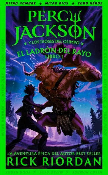 El ladron del rayo, Rick Riordan
