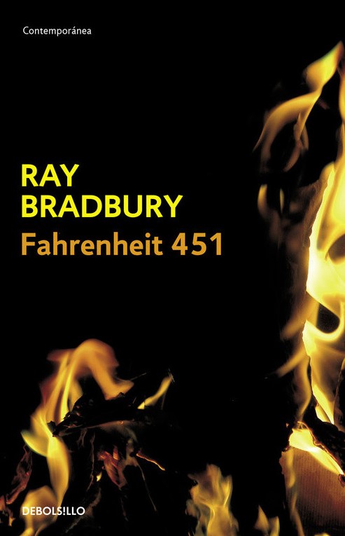 Fahrenheit 451, Ray Bradbury. Edición de bolsillo