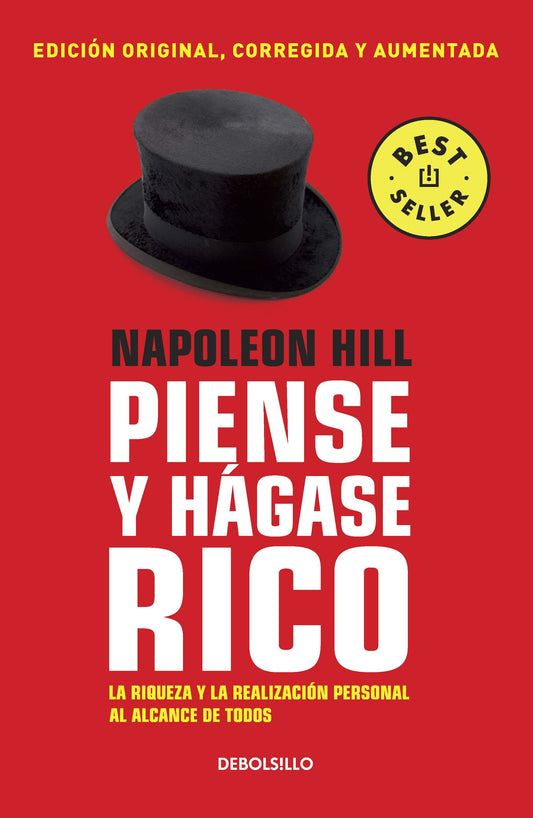 Piense y hágase rico, Napoleon Hill. Debolsillo