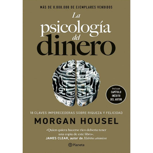 La psicología del dinero, Morgan Housel. Edición de lujo