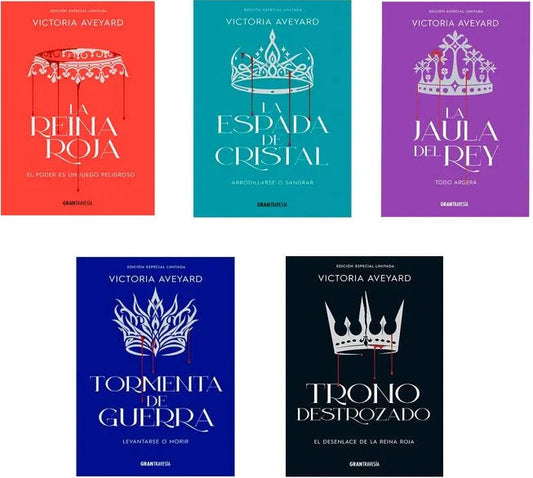 Estuche La reina Roja, Victoria Aveyard. Edición especial