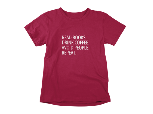 T-Shirt -Read books